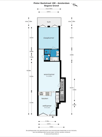 Medium property photo - Pieter Baststraat 18E, 1071 TX Amsterdam